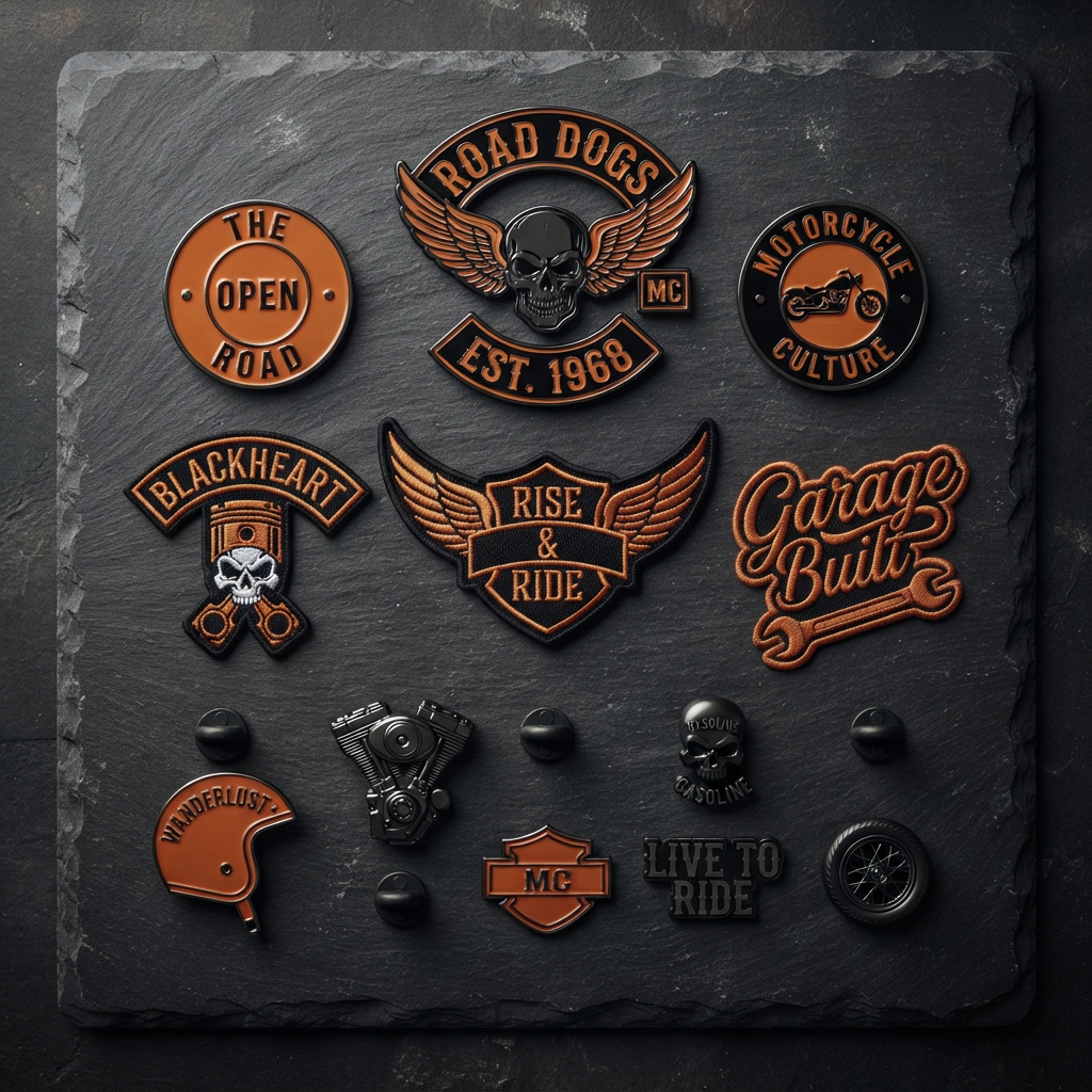 Badges and stickers